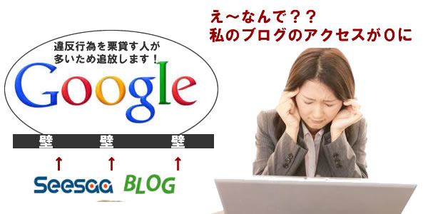 SeessauOGoogleɍ폜ꂽ